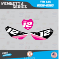 thumbnail image 2 of Kalair GFX Graphics Kit for Yamaha TTR125 (2008-2023) Vendetta Series, 2 of 5