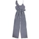 thumbnail image 1 of Mono con volantes bar III para mujer, azul, mediano, 1 of 2