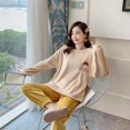 thumbnail image 1 of REDHOTYPE Nouveau Ensemble de Pyjamas en Flanelle d'Hiver Doux Mode Pyjamas pour Dames Motif Mignon en Velours Col Rond Chaud Vêtements de Maison, 1 of 2