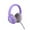 Purple, variant on Headworn Games, Esports, Wired Headphones, Computer Laptops, Earphones, Eating Chickens, Listening to Sound, Positioning, Led Lights, Atmosphere Lights