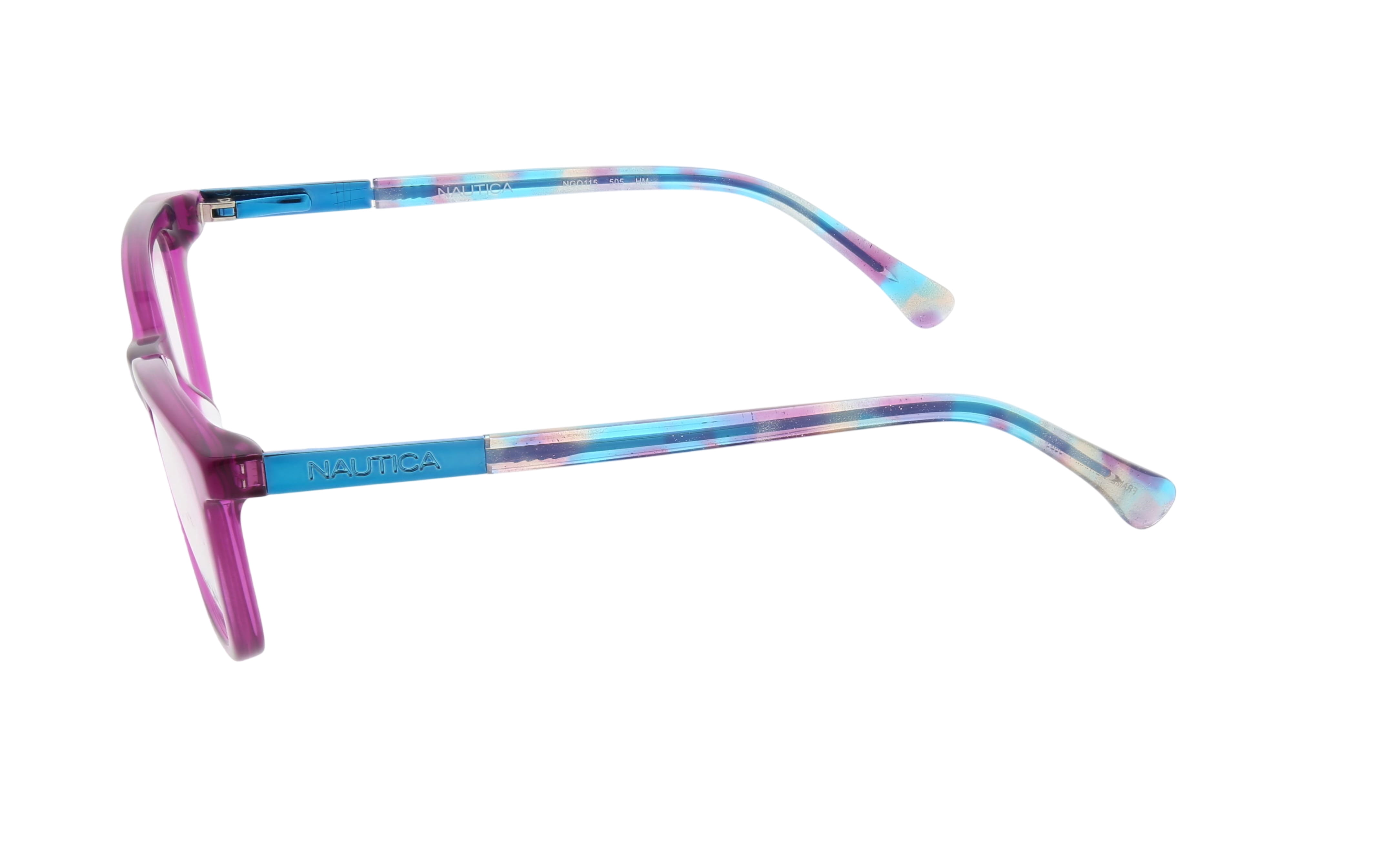 Nautica Youth NGO115 Crystal Magenta Teacup Eyeglasses