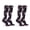 Black Gray Cream, variant on Women's Argyle Knee High Socks 2 Pairs Pack White Lime Green Bright Green Size 9-11 (4 Count)