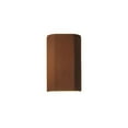 thumbnail image 1 of Justice Design CER-5500-HMCP Ambiance - ADA Cylinder Closed Top Wall Sconce Hammered Copper Incandescent Choose Your Options, 1 of 7
