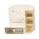 thumbnail image 3 of Organizador de tablero de clavija de escritorio con cajón, tarjetero de gran capacidad, portalápices con accesorios para niños, adultos, oficina, sala Beige, 3 of 7