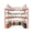 Pink, variant on odorsTT Expandable Bamboo Spice Rack Organizer for Cabinet - Stackable Shelves for Kitchen Seasoning & Pantry Storage, Sturdy & Versatile