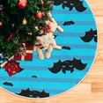 thumbnail image 5 of Coolnut Halloween Christmas Tree Skirt Halloween Tree Skirt, for Holiday Party Home Christmas Day Ornaments36", 5 of 6