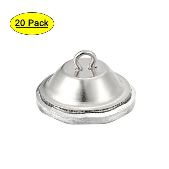 Uxcell 20mm Dia DIY Decoration Crystal Upholstery Buttons 20 Pack, 20mm