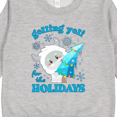 thumbnail image 3 of Inktastic Getting Yeti for the Holidays Toddler Sweatshirt, 3 of 4