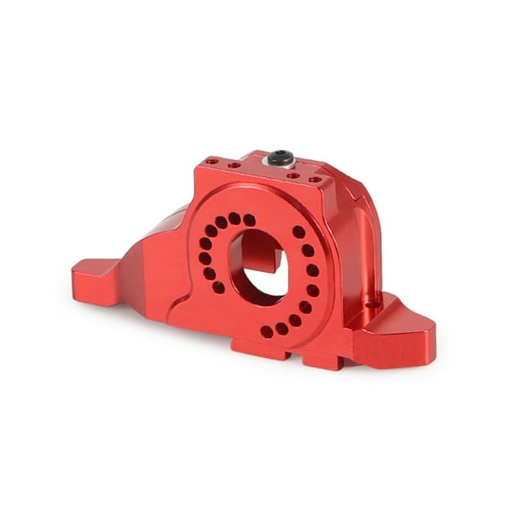 ZheElen Aluminum Alloy Adjustable Motor Mount For 1/10 Trx4 RC Car Part RC Car Accessories Replacement Parts RC Upgrade Part Red