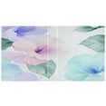 thumbnail image 2 of Hibiscus Blooms 12.4x10.6in PVC Round Ring Binder, D-Ring 3-Hole, Metal Clip, 200 Sheets, 2 of 10