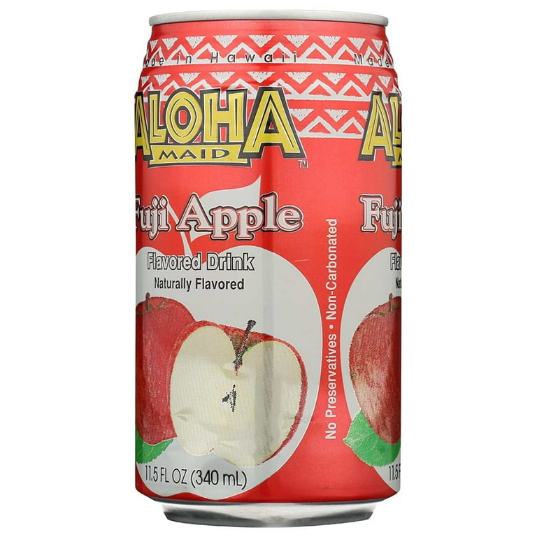 Aloha Maid Fuji Apple Natural Drink, 11.5 Fl. Oz., 6 Count Aloha Maid Fuji Apple Natural Drink, 11.5 Fl. Oz., 6 Count