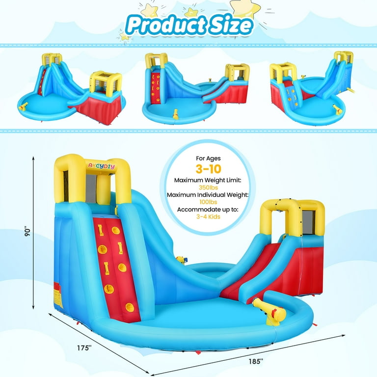 Inflatable water best sale park aldi