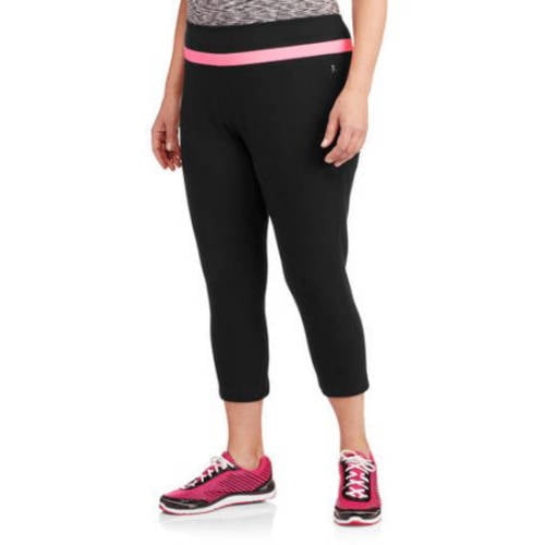 danskin now dri more fitted capri