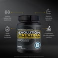 thumbnail image 4 of Monohidrato de Creatina Evolution Nutraceutical Bote Natural Soluble 500 Gramos Sin Sabor, 4 of 7