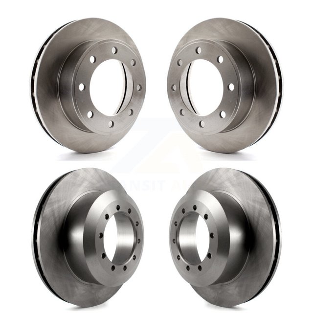 CMX Front Rear Disc Brake Rotors Kit for Car 1999 Ford F-450 Super Duty F-550 with 13.03" Diameter Rotor To 03/22/99 K8-101088