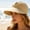 BEIGE, variant on Naittoop Summer Womens Sun Hat Wide Brim UV Protection Outdoor Ponytail Hat Travel Casual Lightweight Summer Beach Hats for Women