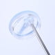 thumbnail image 3 of 4 Piezas Paja Acero Inoxidable Con Cepillo Limpieza Punta Silicona para Copa 40oz, 3 of 4