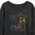 thumbnail image 3 of Pokémon - Character Grid - Women's Lightweight French Terry Long Sleeve Shirt, 3 of 5