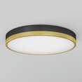thumbnail image 5 of Artika Kent Modern LED Flush Mount Ceiling Light Fixture, Black and Gold, 5 of 5
