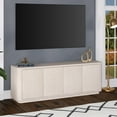 thumbnail image 2 of Evelyn&Zoe Plympton Transitional TV Stand For TVs up to 75", Alder White, 2 of 8