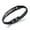 Anaphylaxis, variant on LiFashion Medical Alert Bracelet for Men Women,Stainless Steel Black Braided Leather Medical ID Health Alert Wristband Medic Emergency Jewelry Monitoring Systems