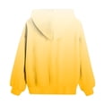 thumbnail image 5 of JUMEYU Cute Hoodie for Girls Kid Cute Hoodies for Teen Girls Trendy Hooded Sweatshirts Long Sleeve Shirts Clothes for Girls Size 7-8 (Yellow,7-8 Years), 5 of 6
