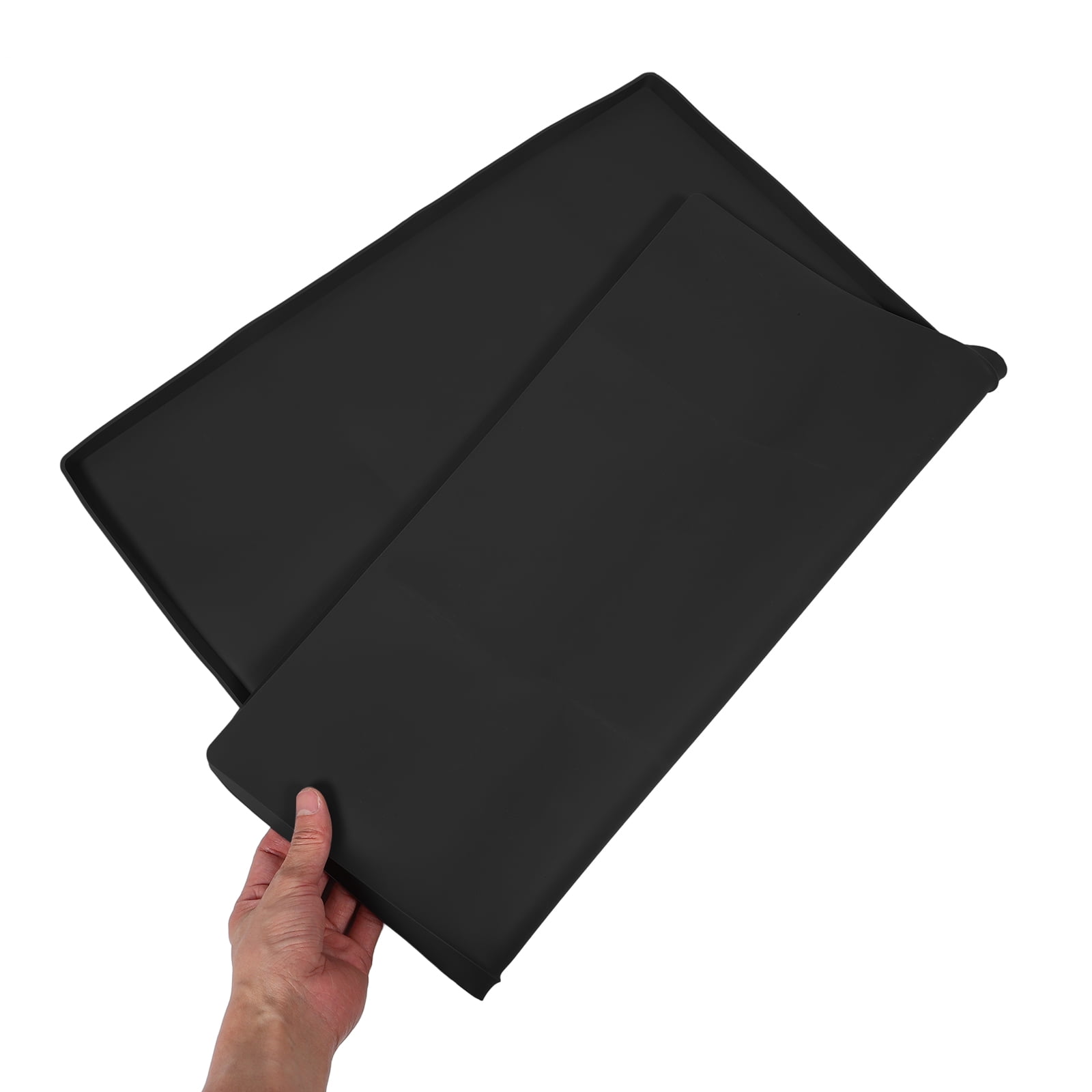 NUOLUX Washer Dryer Topper Silicone Mat Non-slip Waterproof 1Set for Washing Machine and Dryer