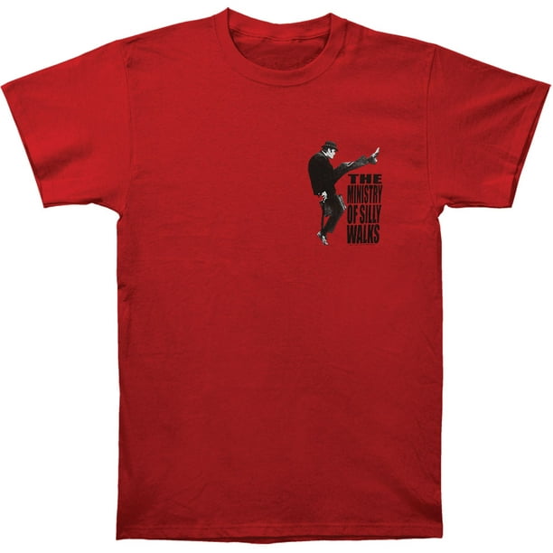 Liquid Blue - Monty Python Men's Ministry Of Silly Walks T-shirt Red ...