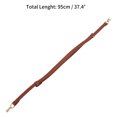 thumbnail image 3 of Unique Bargains 1 Pc Festival Wrap Belt Elegant Double Buckle Adjustable Adjustable Waist Cord for Women Light Brown, 3 of 5