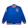 thumbnail image 2 of Men's-Mitchell & Ness Patrick Ewing Royal New York Knicks NBA Legends Full-Snap Satin Jacket, 2 of 7