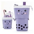 thumbnail image 2 of 1 PCS Cute Pencil Case Standing Pen Holder Cute Stuff Stand Up Pencil Case Cartoon Pencil Storage Box, 2 of 4