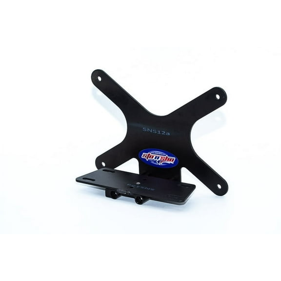 STO N SHO Front License Plate Bracket Compatible with 2012-2016 Mitsubishi Lancer Evolution with Aero Kit (SNS12a)