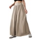 thumbnail image 1 of Pantalones Palazzo Holgados de Cintura Alta Elástica para Mujer, Informales, con Bolsillos, Holgados y Largos de Otoño Caqui L, 1 of 9