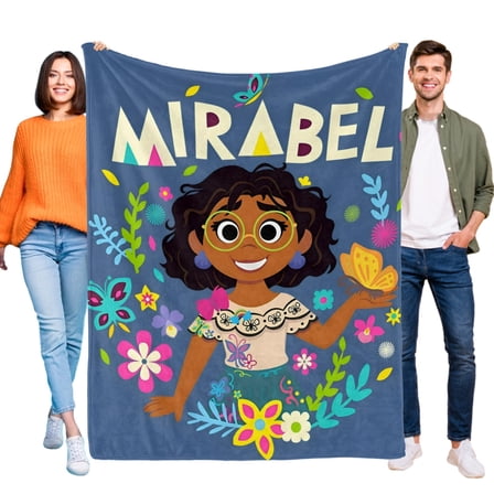 Encanto Flannel Blanket 50*60 in inch Soft And Comfortable With Clear Patterns And Easy Cleaning