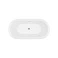 thumbnail image 2 of A&E, White Acrylic 71" Freestanding Bathtub, 2 of 6