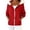 RD1, variant on Knit Hooded Coat for Women with Patch Pockets Zip Front Sweater Jacket Trim Relaxed Fit Plus Size RD2 XXL