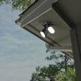 thumbnail image 4 of Lutec 2 Head LED Outdoor Security Light with Motion Sensing, White, 4 of 5