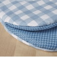 thumbnail image 4 of KitchenAid Gingham Mini Oven Mitt 2-Pack Set, Blue Velvet, 5.5"x8", 4 of 4