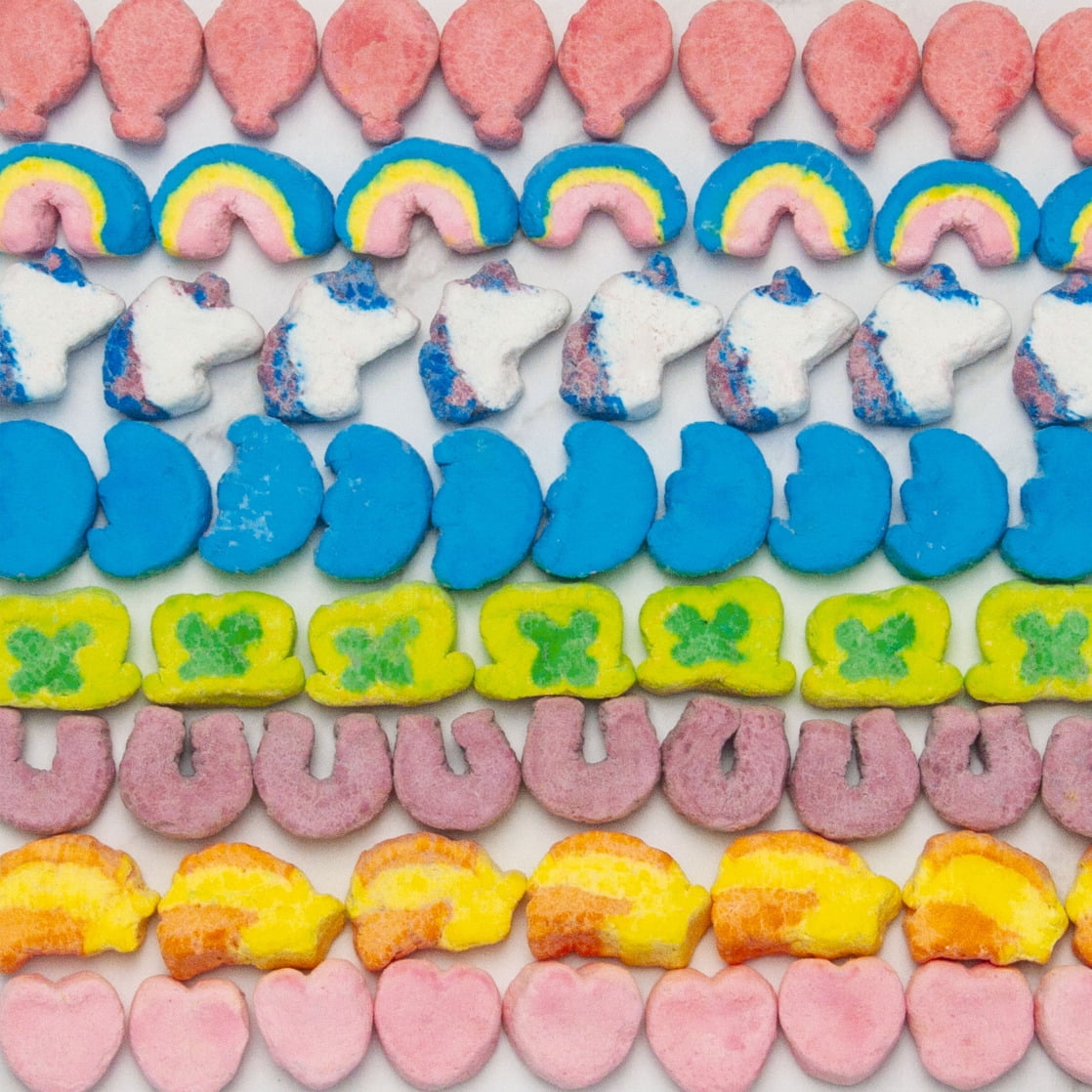 (10 pack) Lucky Charms with Marshmallows Breakfast Cereal Cup, Gluten Free, Single Serve, 1.7 oz