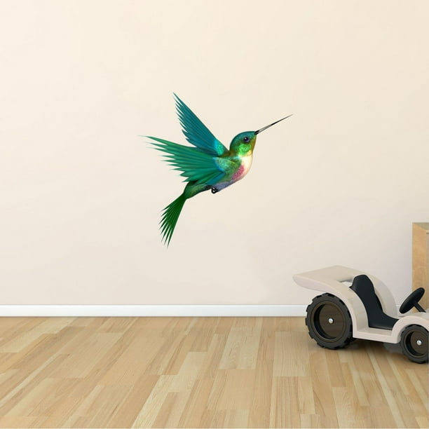 Vinyl Nursery Home Art Hummingbird Decor Broadtailed Wall Decal Design