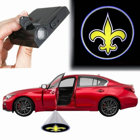 New Orleans Saints Car Door Light
