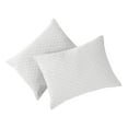 thumbnail image 4 of Better Homes & Gardens Full/Queen Comforter Set, All-Season, 3-Piece, Arctic White Block Weave, 4 of 9