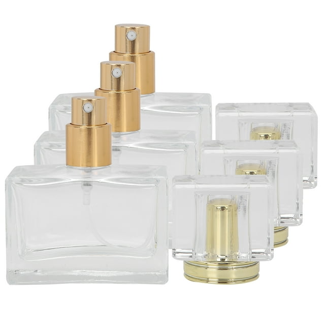 Botella De Spray, Botella De Perfume De Vidrio, Segura, 3 Piezas Recargables Para Niñas Y Mujeres Que Almacenan Sustancias Líquidas Y Perfumes