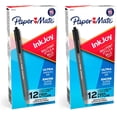 thumbnail image 1 of Bolígrafos Paper Mate InkJoy 100 RT, 1 mm, color negro, paquete de 24, 1 of 7