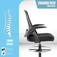 thumbnail image 6 of BestOffice Ergonomic Office Chair, Lumbar Support, Swivel Rolling for Men, Women(Black), 6 of 7
