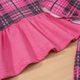 thumbnail image 5 of NOLDARES Toddler Infant Kid Girl Cute Outfits Clothing 2 Piece Long Sleeve Soft Top and Pants Print Clothes Set Fall Winter(Red,5-6 Y), 5 of 9