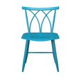 thumbnail image 2 of Lifestyle Solutions Ashton 2 pack Dining Chairs in Blue Metal, 2 of 9