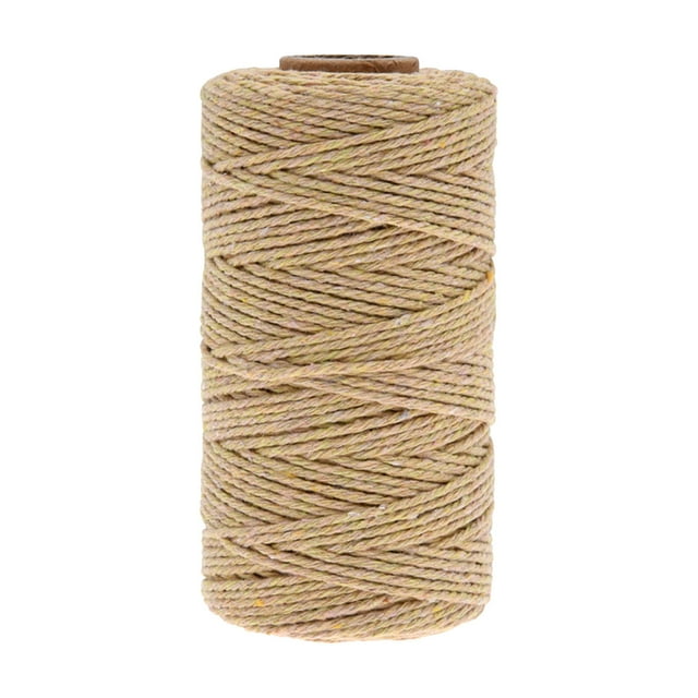 Hearth & Gear 328ft Long Macrame Yarn 2 Mm Thickness In Great Colours (2 Mm (100 M)) Handmade Diy Colored Rope Woven Binding Rope Tapestry Decorative Materials Rope Rope Stationery Organizer Bag