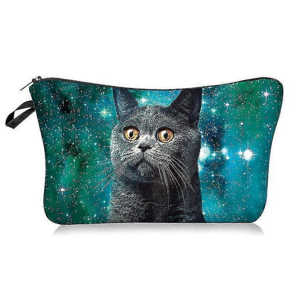 Bonita bolsa de maquillaje de viaje, bolsa de cosméticos, pequeña bolsa de regalo para mujeres.