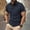 Dark Blue, variant on COSFO Collared Men Polo Shirts Casual Short Sleeve Tops Jacquard Pullover Loose Mens Classic T-Shirt